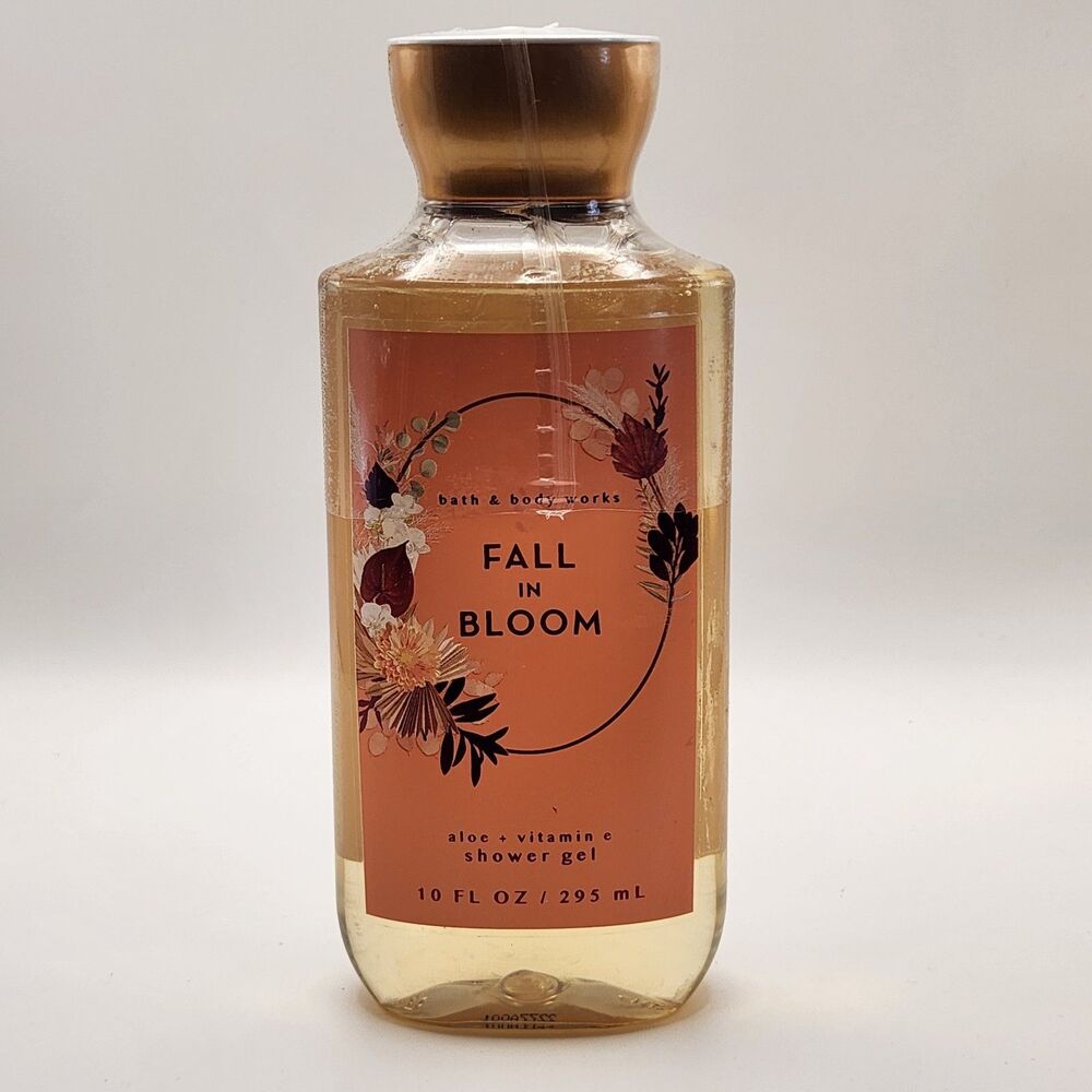 Bath & and Body Works Retired FALL IN BLOOM  Body Wash SHOWER GEL 10 oz SEALED